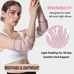 Compression sleeve for tennis elbow